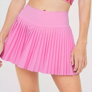 Aerie Vibrant Pink Mini Skirt